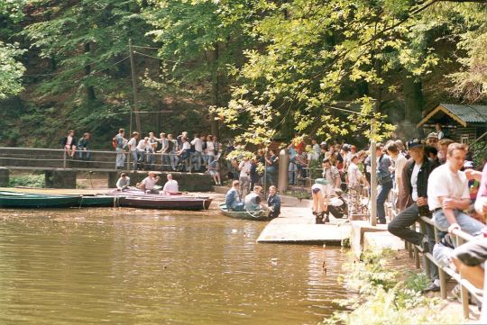 Zu Himmelfahrt am Amselsee in Rathen