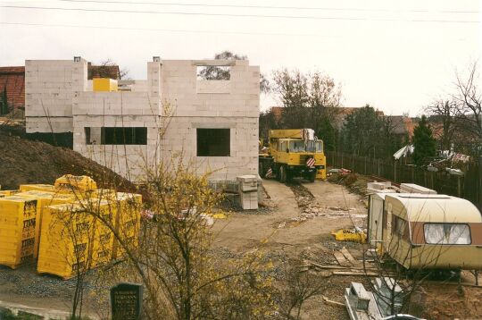 Bau eines Einfamilienhauses in Struppen