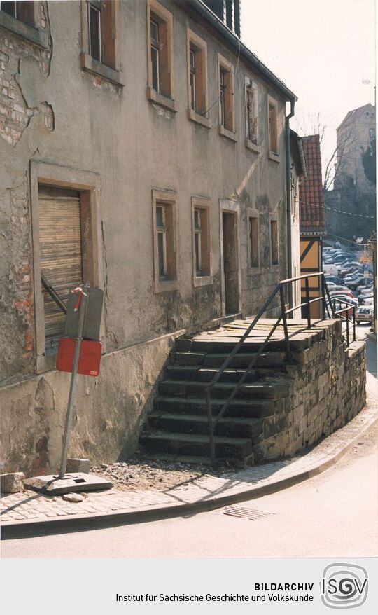 Unbewohntes Haus in Hohnstein