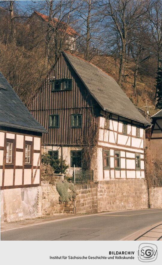 Fachwerkhaus in Hohnstein