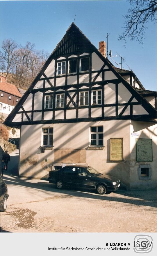 Fachwerkhaus in Hohnstein