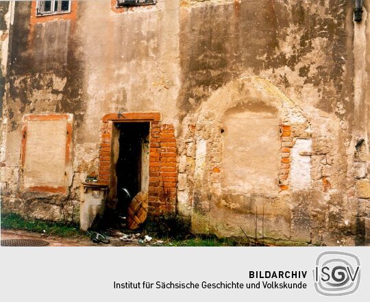 Pirna, Niedere Burgstr. Hofseite/ Fleischergasse (2009: 302157ff., 69ff.)