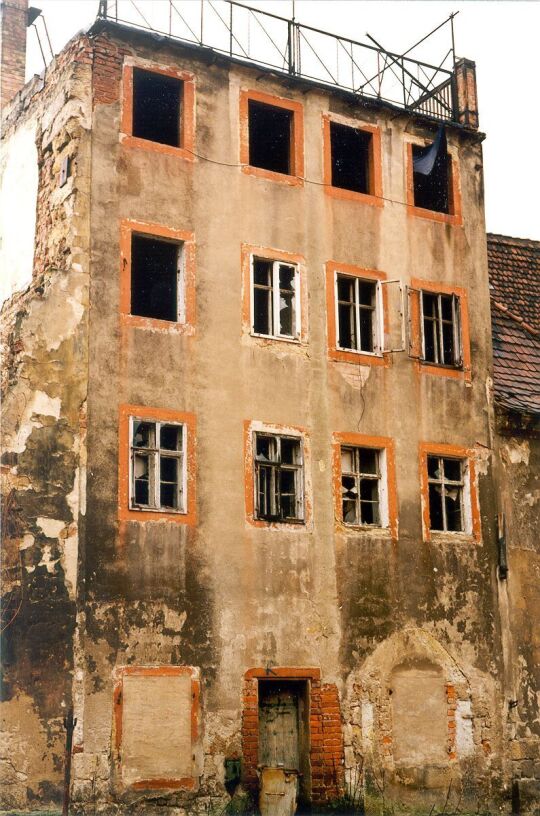 Pirna, Niedere Burgstr. Hofseite/ Fleischergasse (2009: 302157ff., 69ff.)