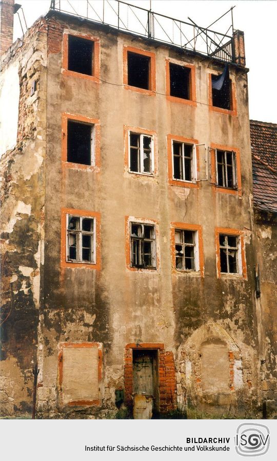 Pirna, Niedere Burgstr. Hofseite/ Fleischergasse (2009: 302157ff., 69ff.)