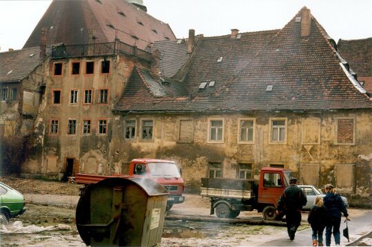 Pirna, Niedere Burgstr. (Ecke Lange Str.)(Bilder 2009: 302157ff., 69ff.