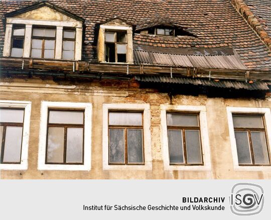Unbewohntes Haus in Pirna Lange Straße 20