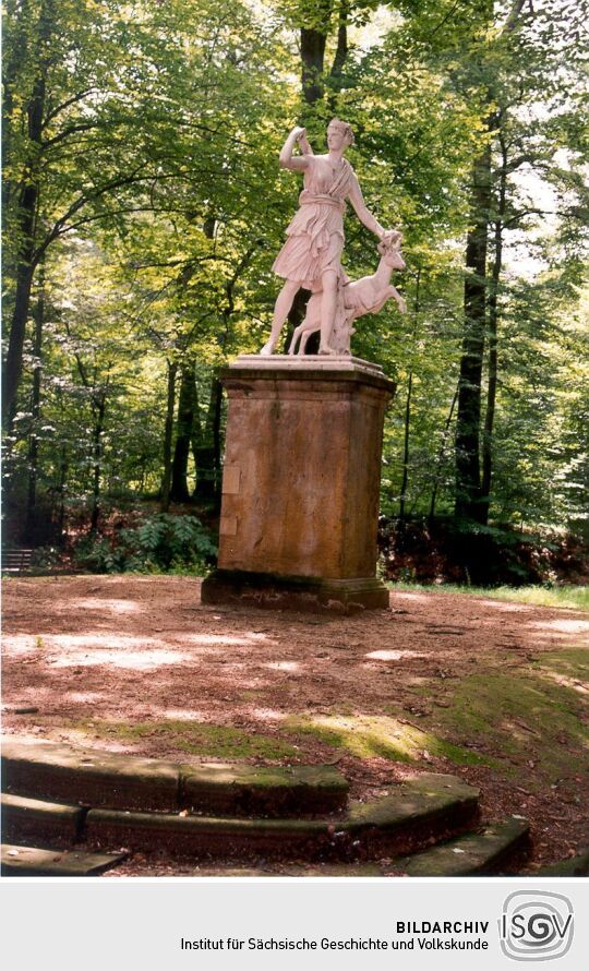 Diana-Skulptur in Dittersbach