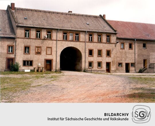 Torhaus des Rittergutes in Dittersbach