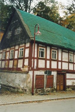 Bild: Fachwerkhaus in Sebnitz