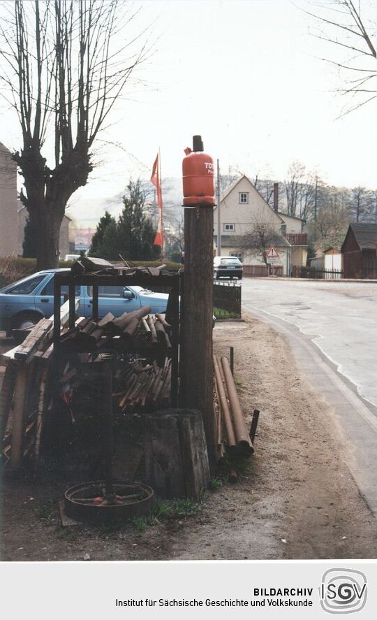 Gasabfüllanlage in Polenz