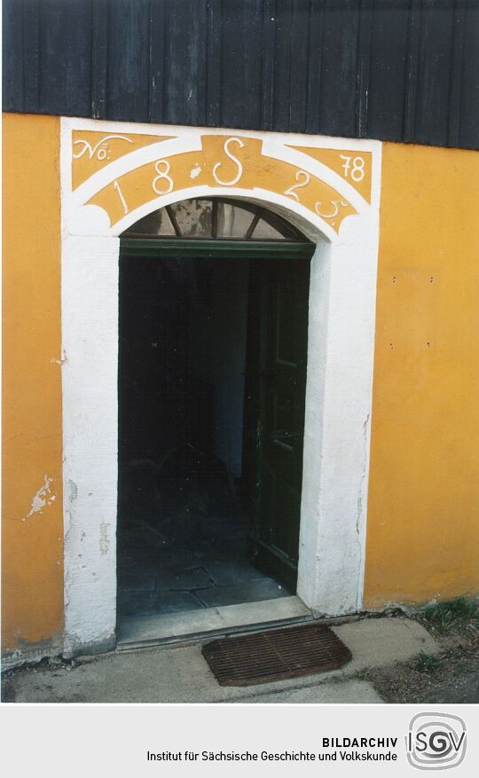 Museumstür in Polenz