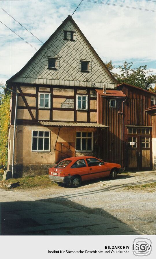 Fachwerkhaus in Hinterhermsdorf