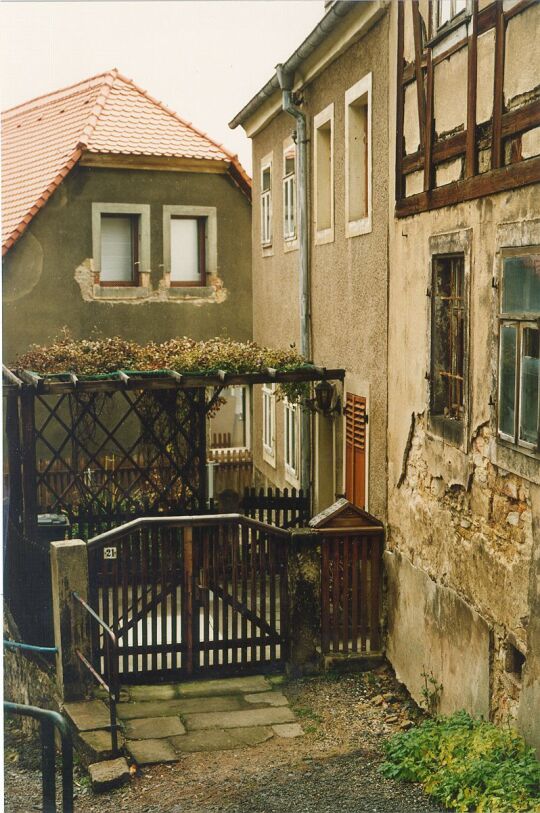 Hauseingang in Dohna