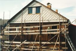 Bild: Instandsetzung eines Umgebindehauses in Hinterhermsdorf