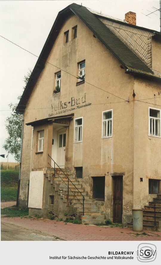 Ehemaliges Volks- Bad in Langburkersdorf