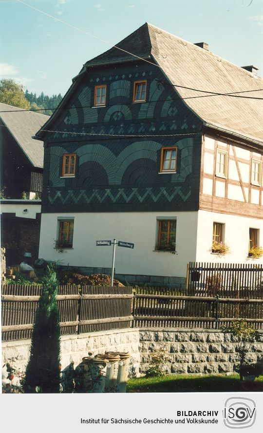 Fachwerkhaus in Saupsdorf