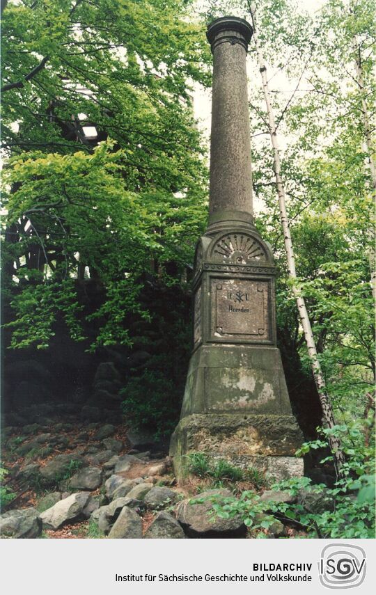 Postsäule auf dem Borsberg