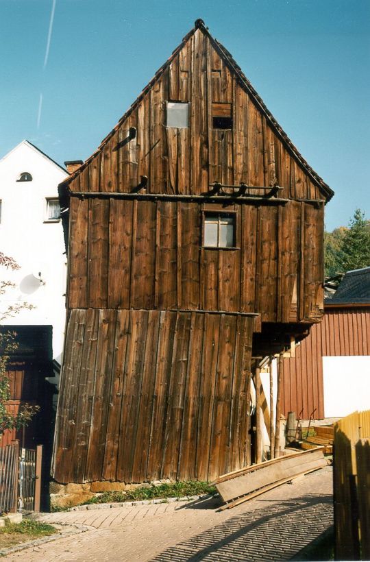 Fachwerkscheune in Saupsdorf