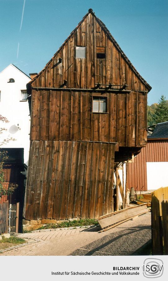 Fachwerkscheune in Saupsdorf