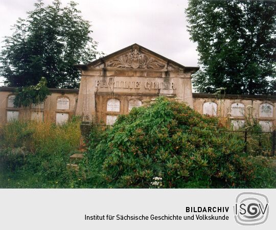 Gruft der Familie Glier auf dem Friedrichswalder Friedhof