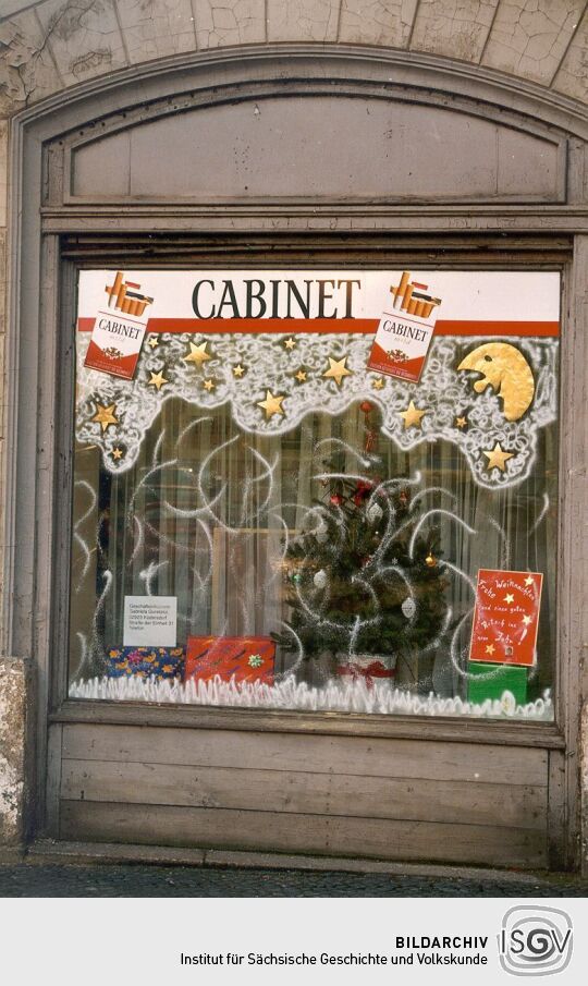 Schaufenster in der Weberstrasse