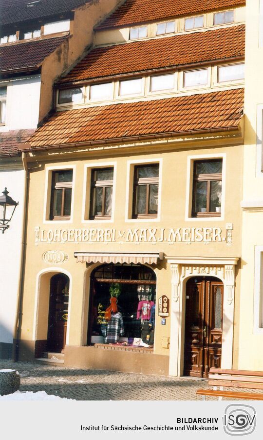 Renoviertes Haus am Stolpener Markt 9