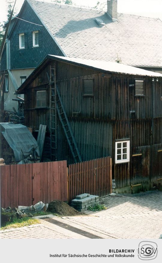 Schuppen im Hinterhermsdorfer Dorfbachweg 3