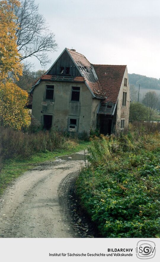 Abriss eines Wohnhauses in Neustadt