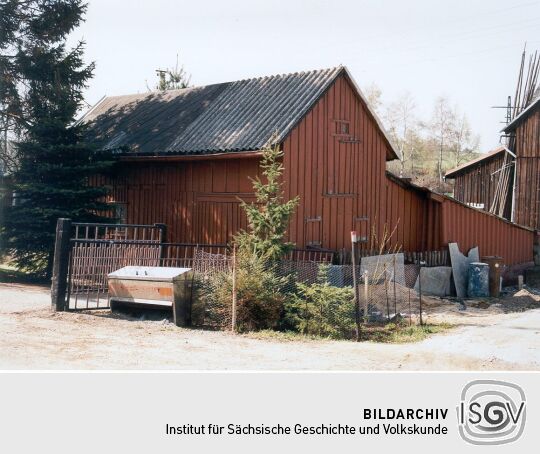 Holzschuppen mit Garage in Rückersdorf