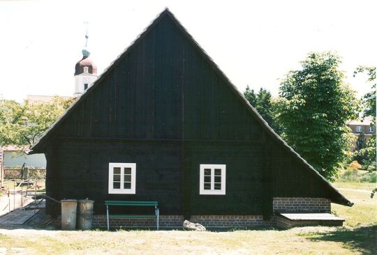 Schrotholzhaus mit Anbau in Gablenz