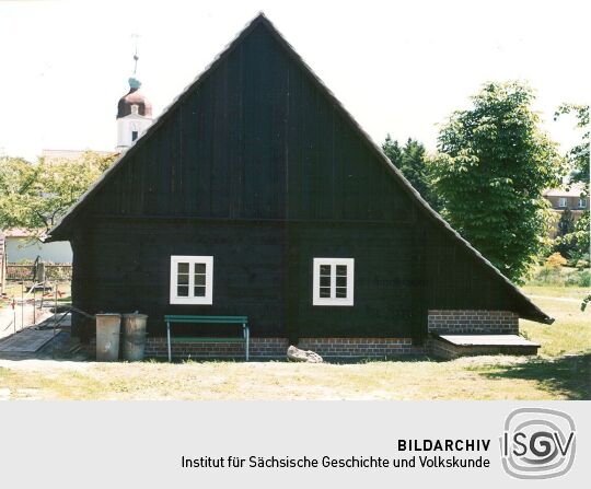 Schrotholzhaus mit Anbau in Gablenz