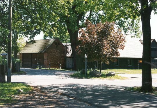 Schrotholzhaus in der Gablenzer Dorfstrasse