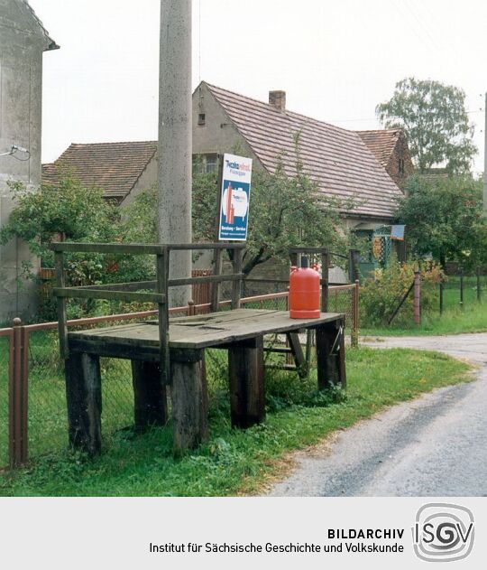 Gasflaschensammelstelle in Spree