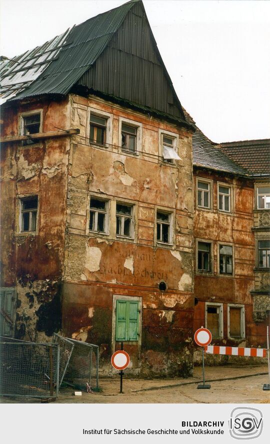 Ehemaliges Gasthaus "Sächsische Schweiz" in Pirna - Obere Burgstraße 1