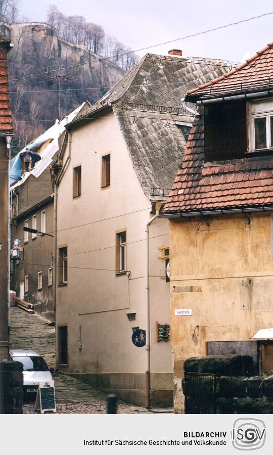 Blick zur Festung Königstein