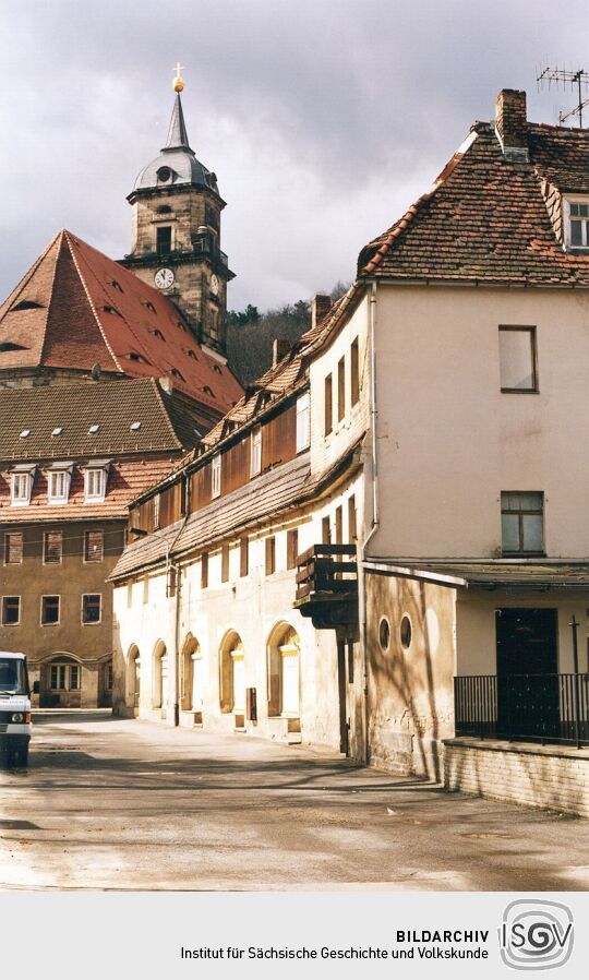 Blick zur Königsteiner Kirche