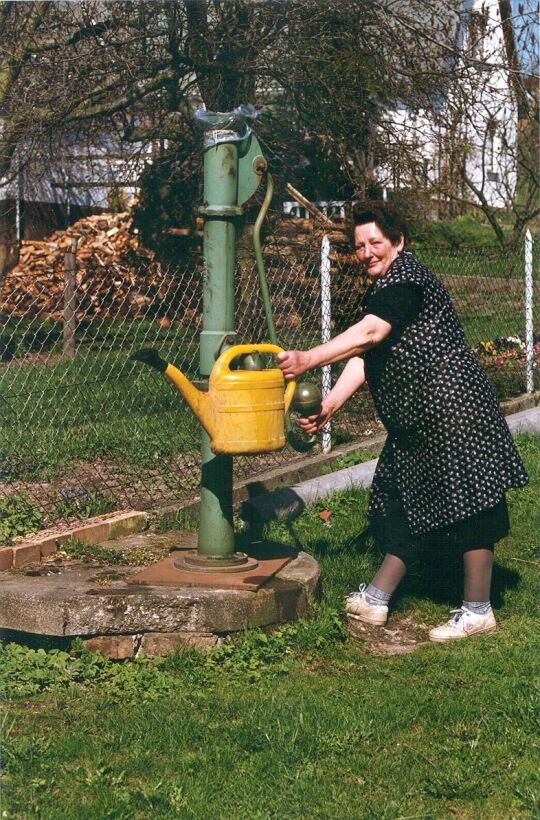 Wasserholen in Groß Radisch