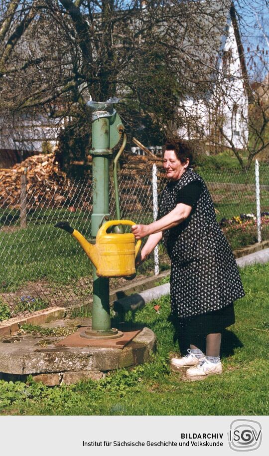 Wasserholen in Groß Radisch