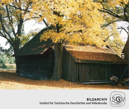 Schrotholzscheune in Weißkeißel