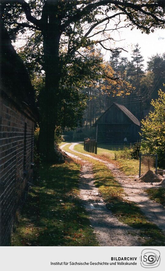Dorfstraße in Heide