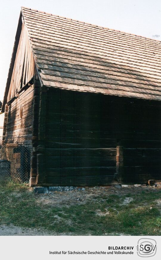 Schrotholzscheune in Weißkeißel