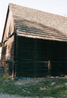 Bild: Schrotholzscheune in Weißkeißel