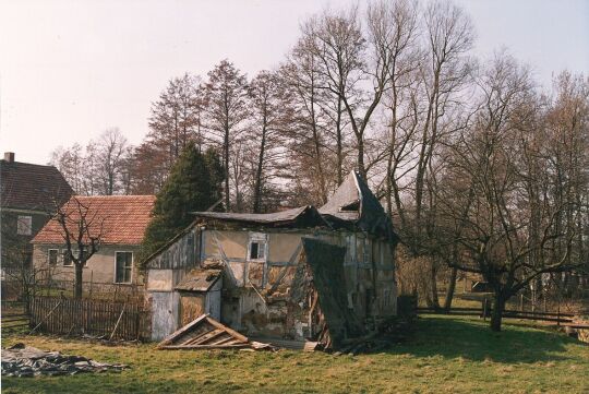 Ruinöses Fachwerkhaus in Gersdorf