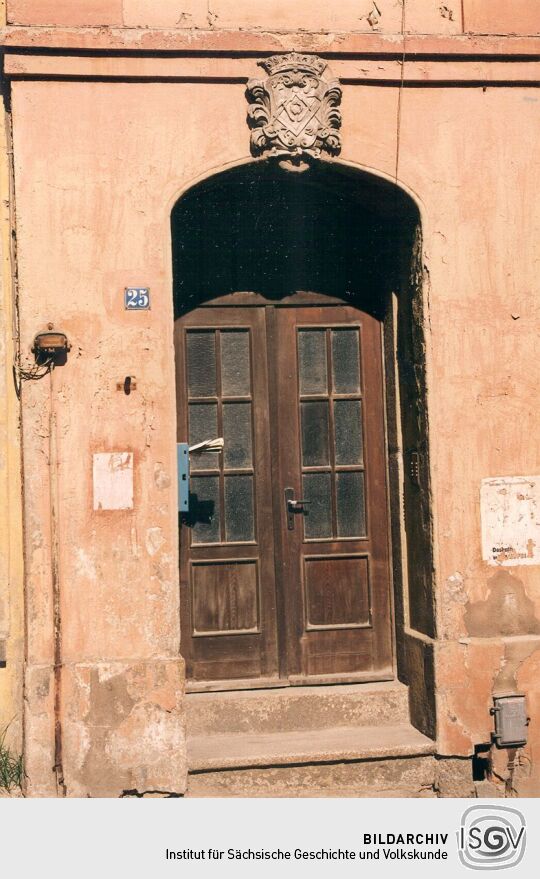 Wohnhaus in Kamenz, Detail