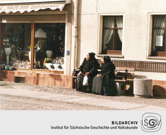 Straßenszene in Wittichenau
