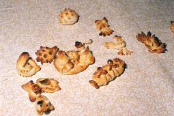 Bild: Gebäck im Museum "Alte Pfefferküchlerei" in Weißenberg