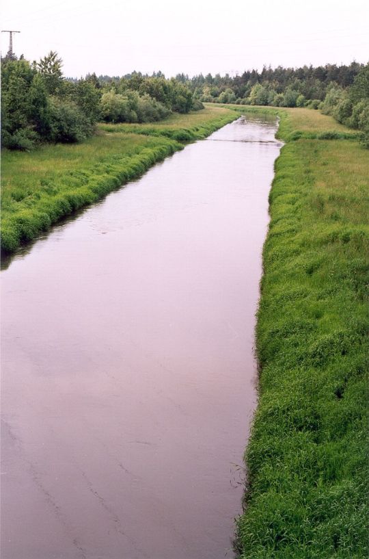 Flußlauf der Spree bei Burghammer