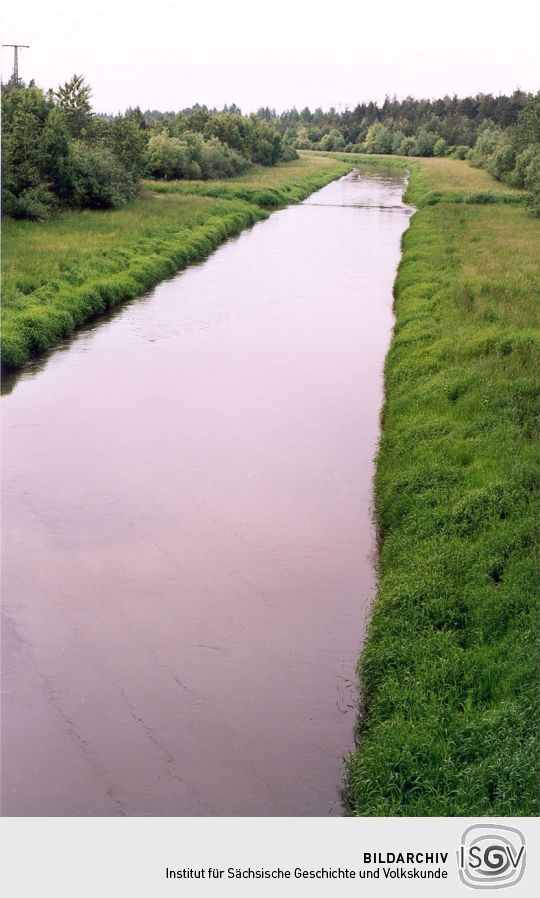 Flußlauf der Spree bei Burghammer