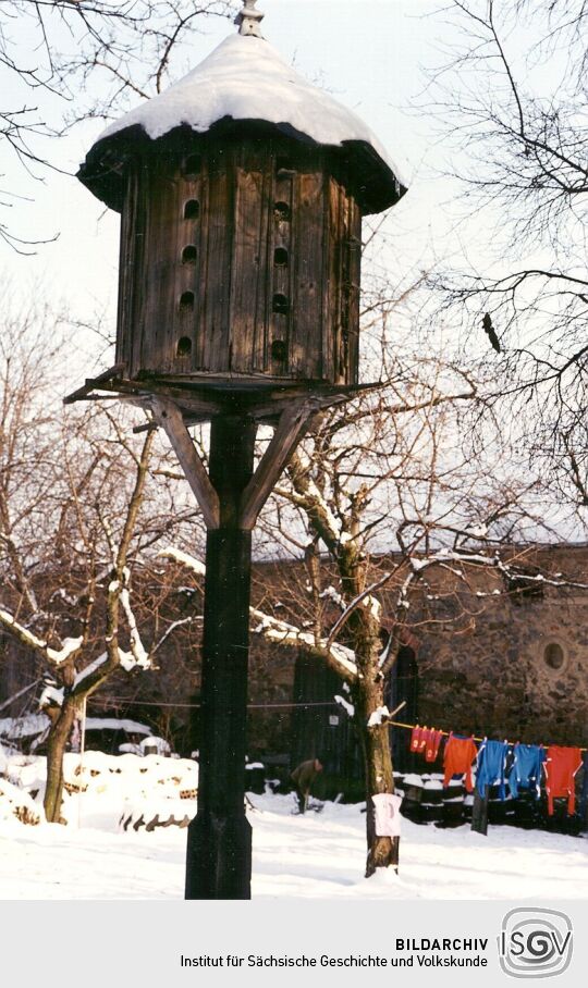 Taubenhaus auf dem ehemaligen Rittergut in Elstra