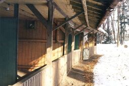 Bild: Liegekabinen der Tbc-Heilstätte in Elstra